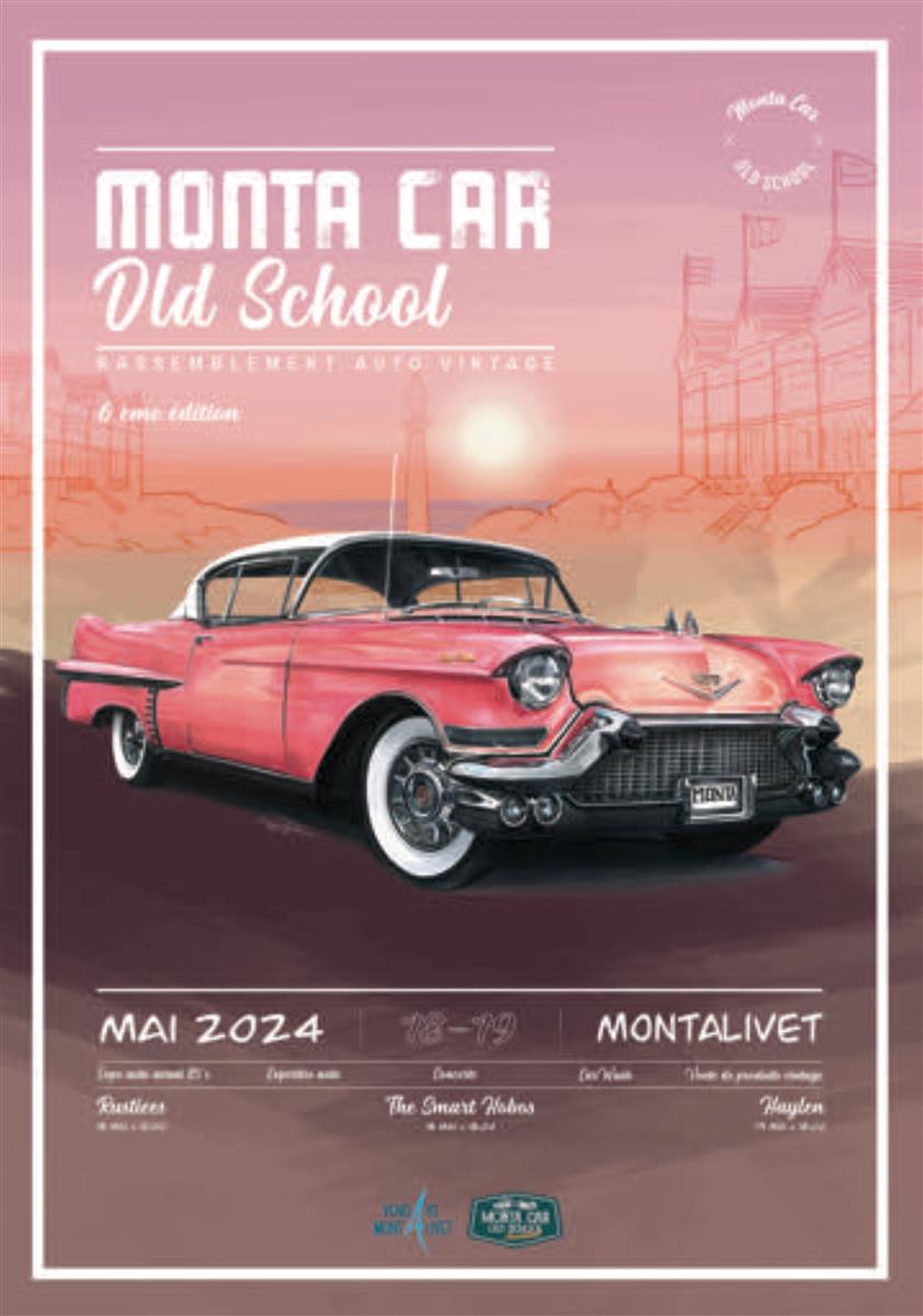 Monta Car Old School - Rassemblement Auto Vintage