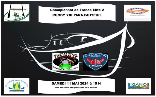 Championnat de france rugby XIII para fauteuil ...