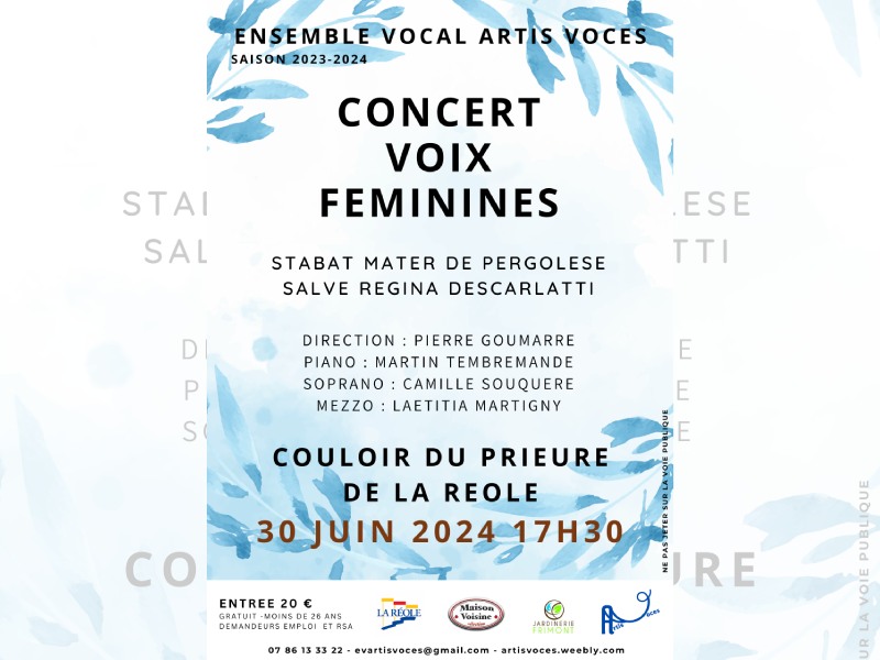 Concert voix féminines