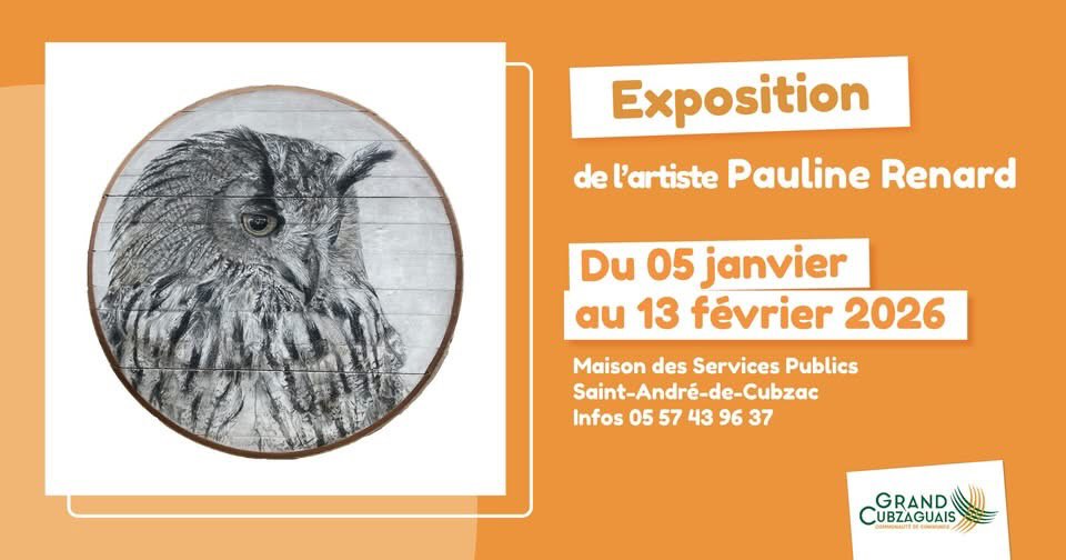 Exposition de l'artiste Pauline Renard