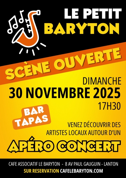 Le Petit Baryton : Scène ouverte