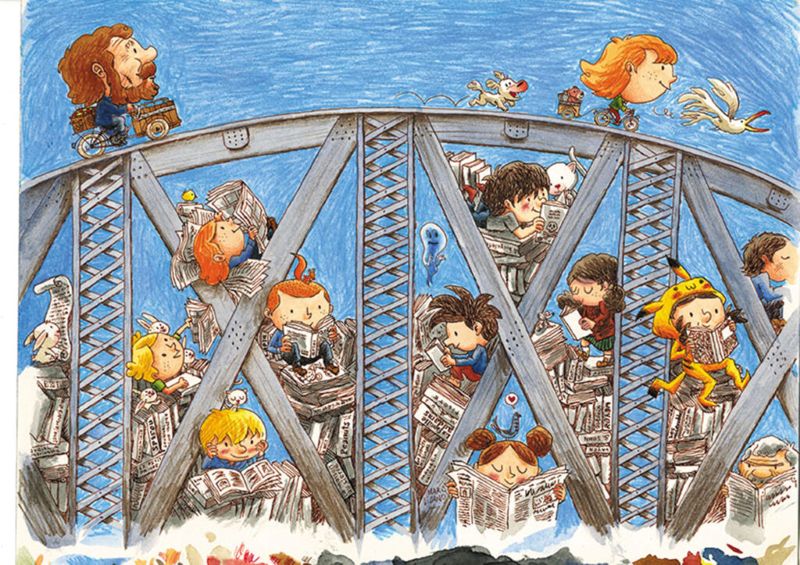 Exposition Cabane Bleue : Marc Lizano et Camil ...