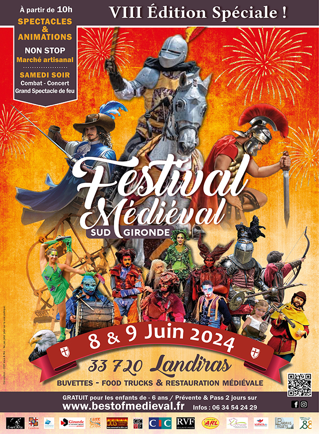 8ème édition Festival Médiéval Sud Gironde (8/ ...