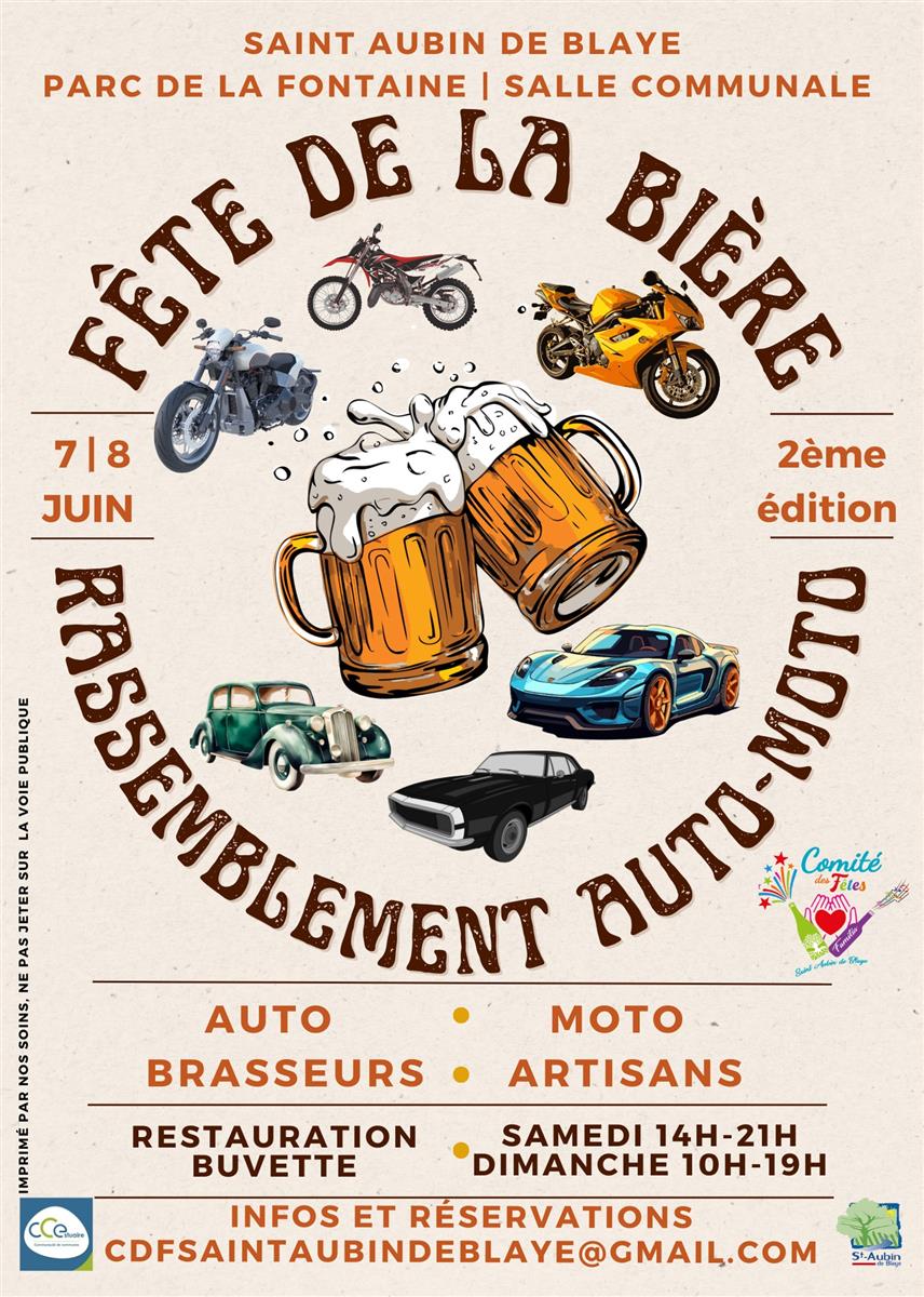 Fête de la bière 1ère édition à Saint Aubin !