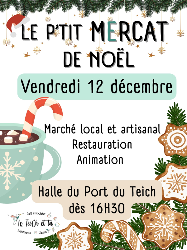 Le P'tit Mercat de Noël.