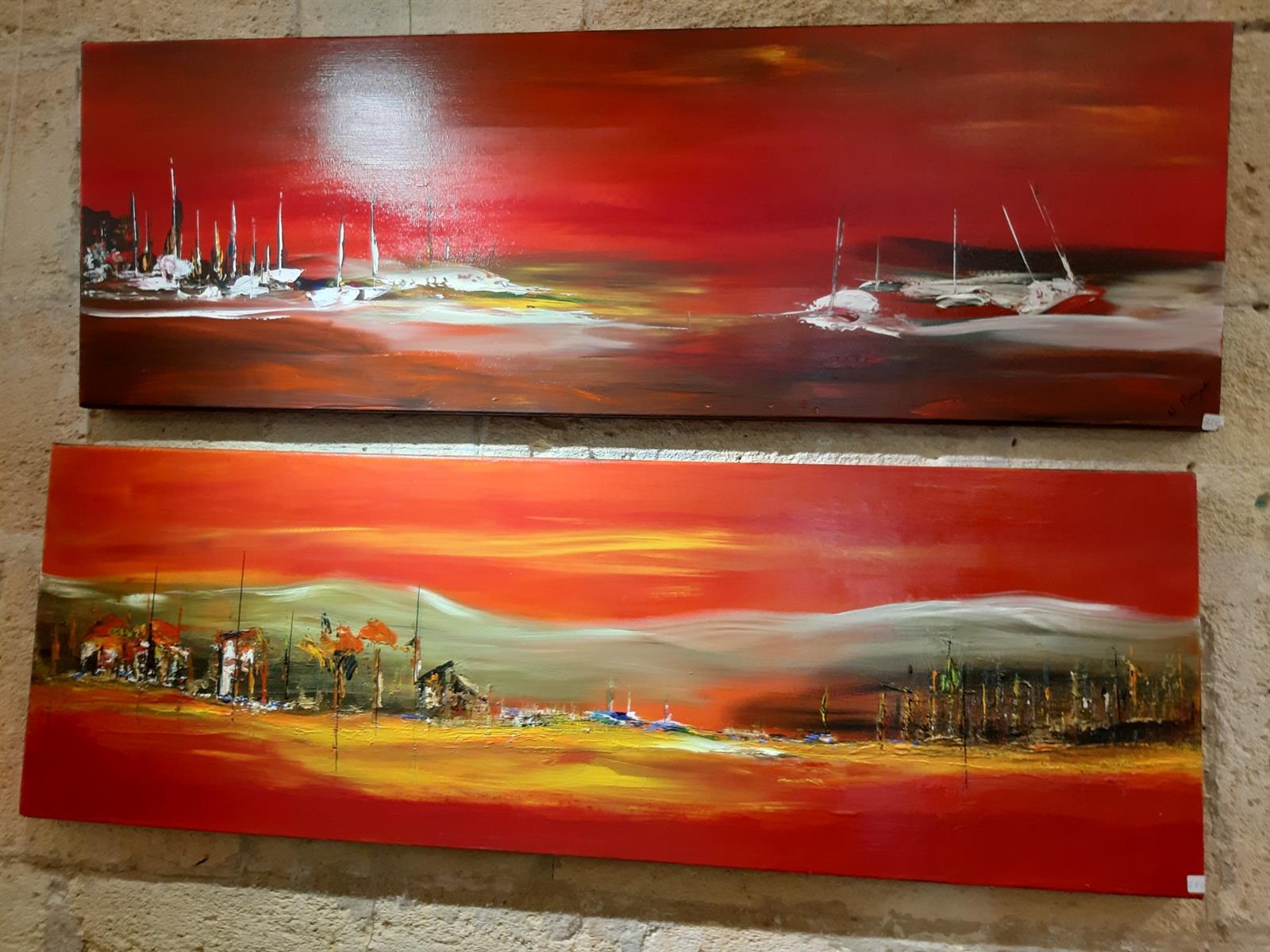 Exposition de peinture de Nicole Bazert à Blaye.
