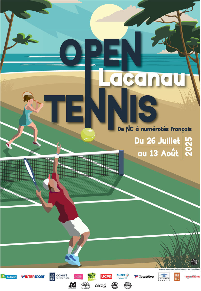Open Lacanau Tennis - sur inscription