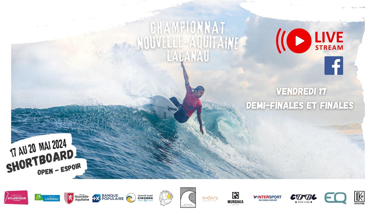 Championnat Nouvelle Aquitaine Shortboard Open ...