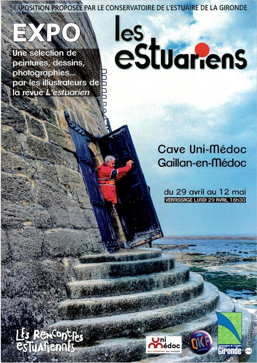 Exposition "Les Estuariens" à la cave Uni-Médoc