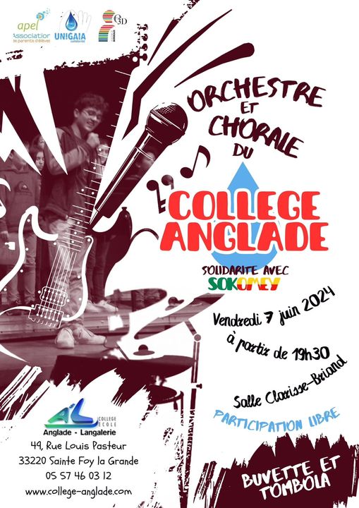 Orchestre et Chorale du Collège Anglade - Soli ...