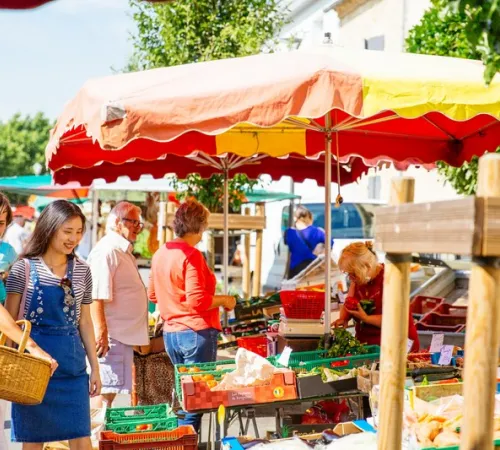 Marché de Langon le vendredi