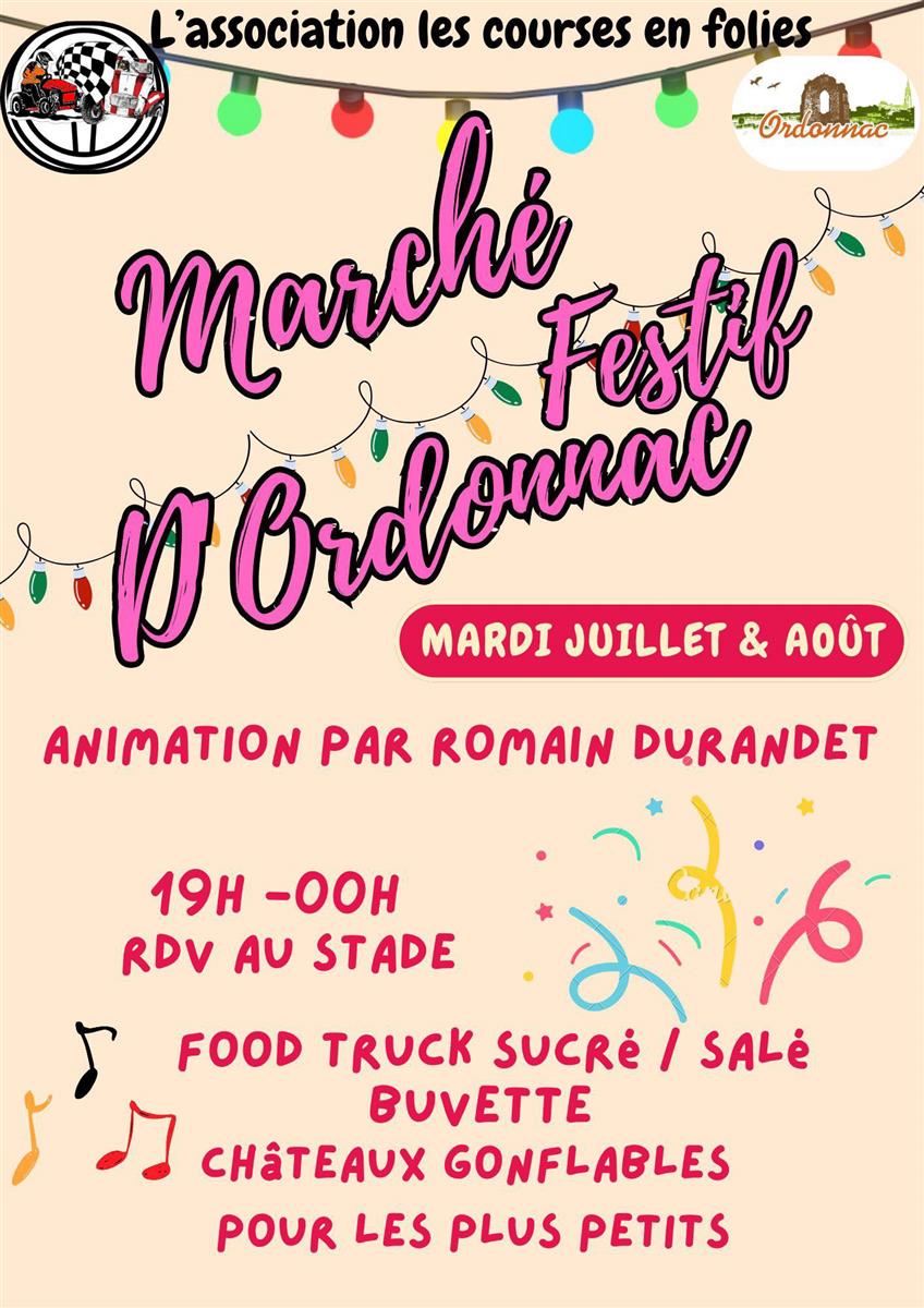 Les Marchés festifs des Courses en Folies