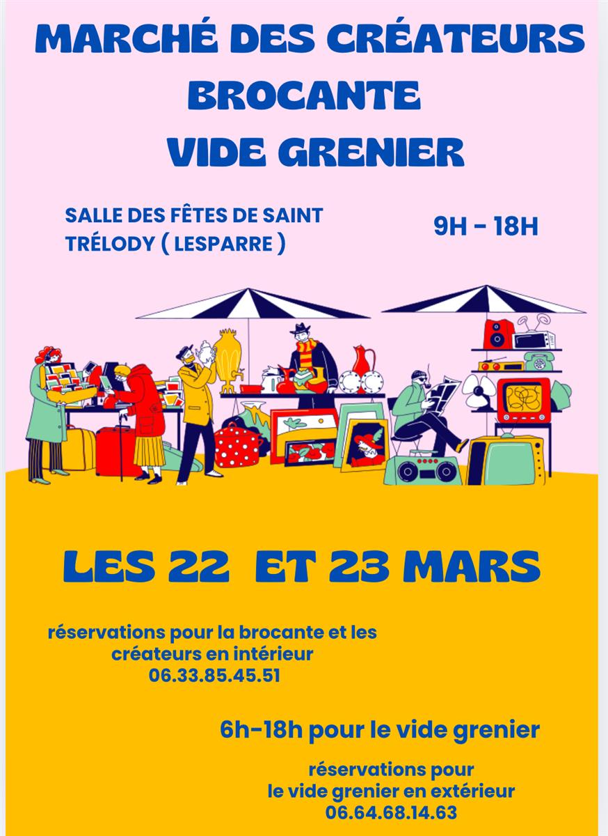 Marché des créateurs et vide-greniers