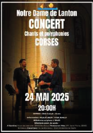 Concert chants et polyphonies Corse
