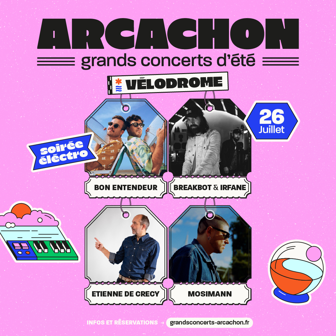 Grands concerts d'été : Soirée Electro au Vélo ...