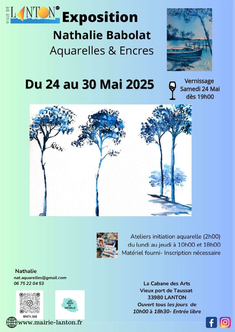 Exposition Cabane des Arts : Nathalie Babolat