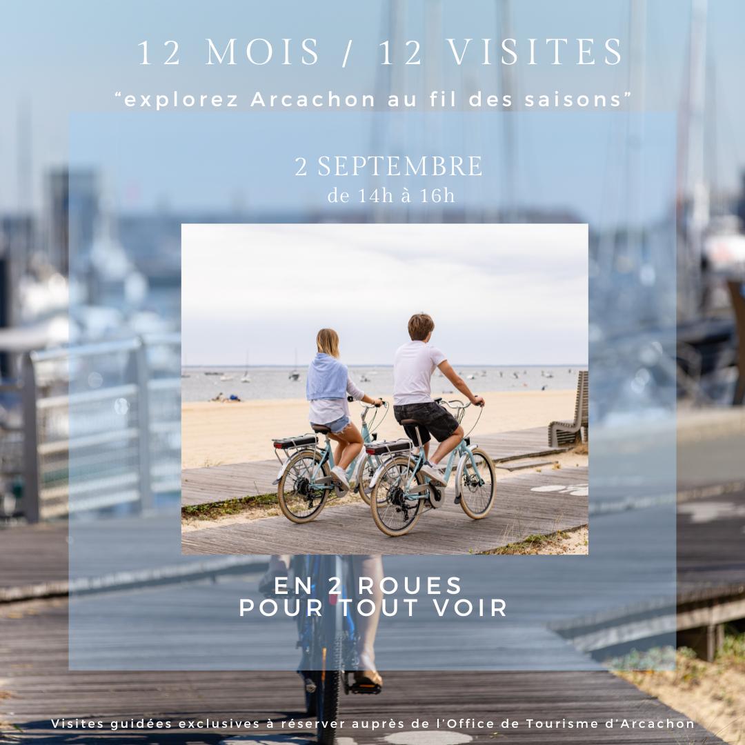 Visite guidée 12 mois/12 : En 2 roues pour tou ...