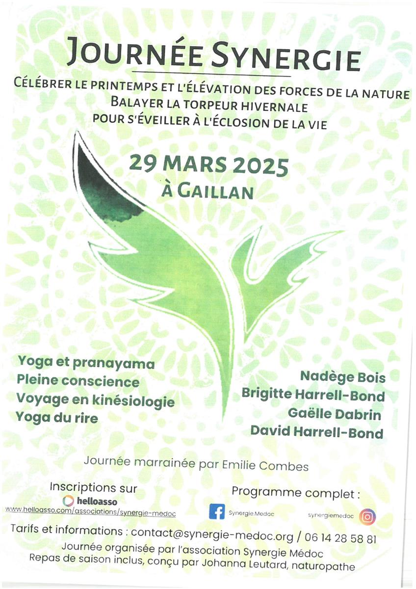 Journée Synergie "Equinoxe de Printemps"