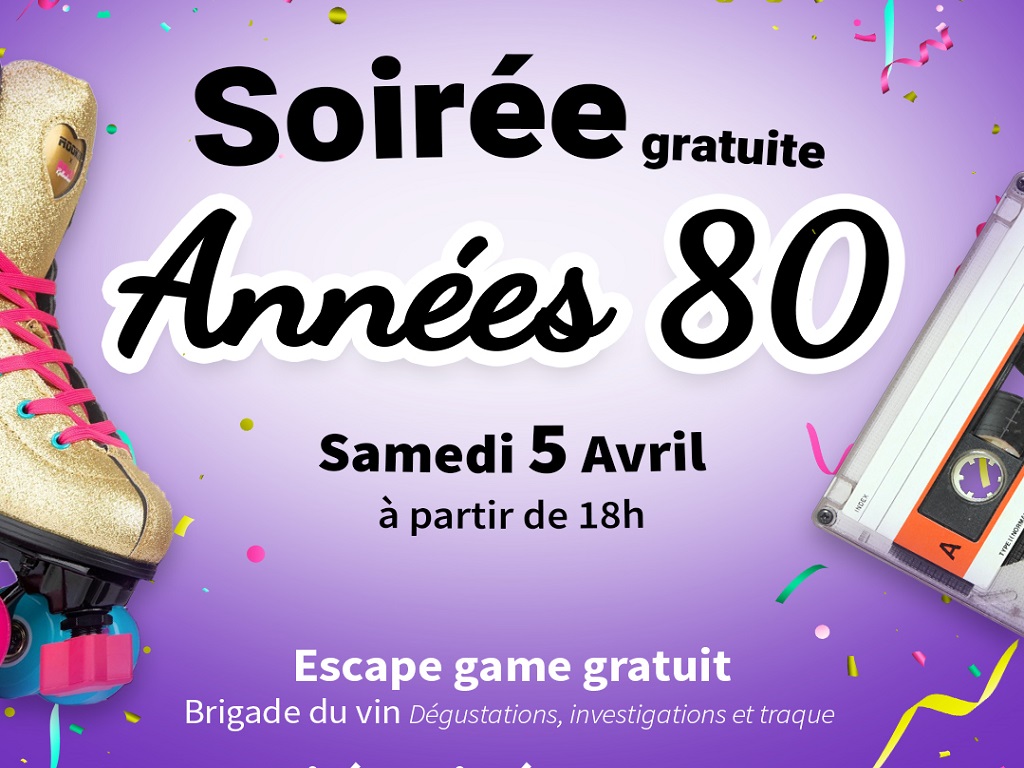 Soirée années 1980