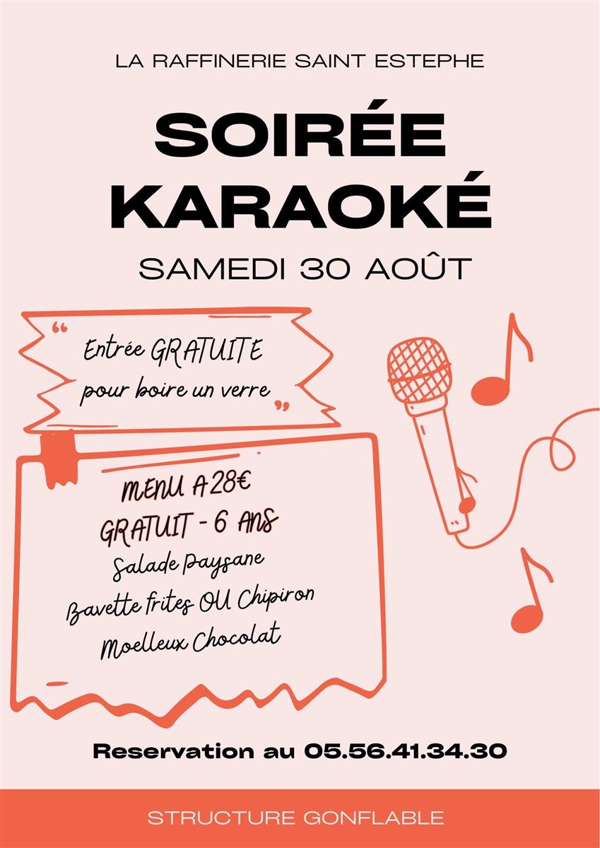 Soirée karaoké à la Raffinerie