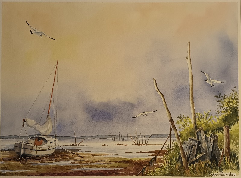 Exposition de peintures à l'aquarelle & encres