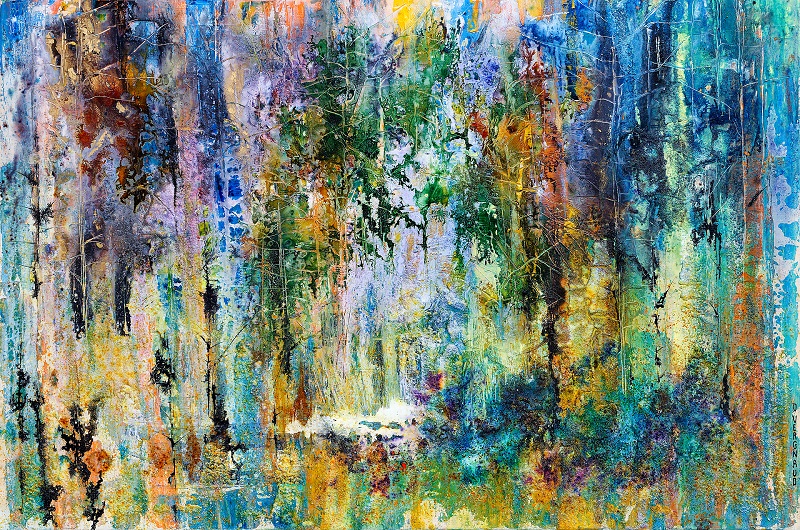 Exposition de peinture à l’acrylique et encres