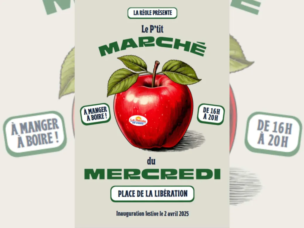 Le P'tit marché du me ... - Crédit: Mairie | CC BY-NC-ND 4.0
