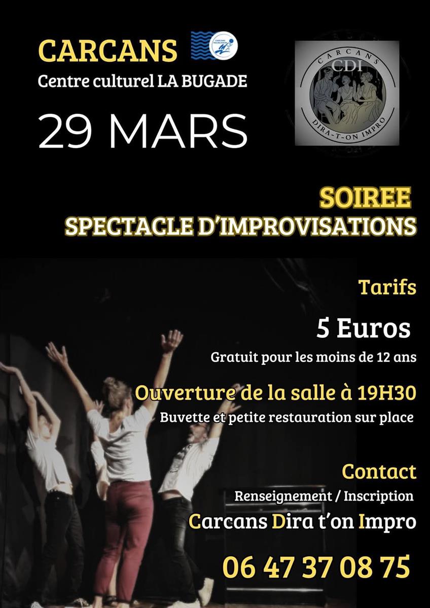 Soirée Théâtre d'improvisation