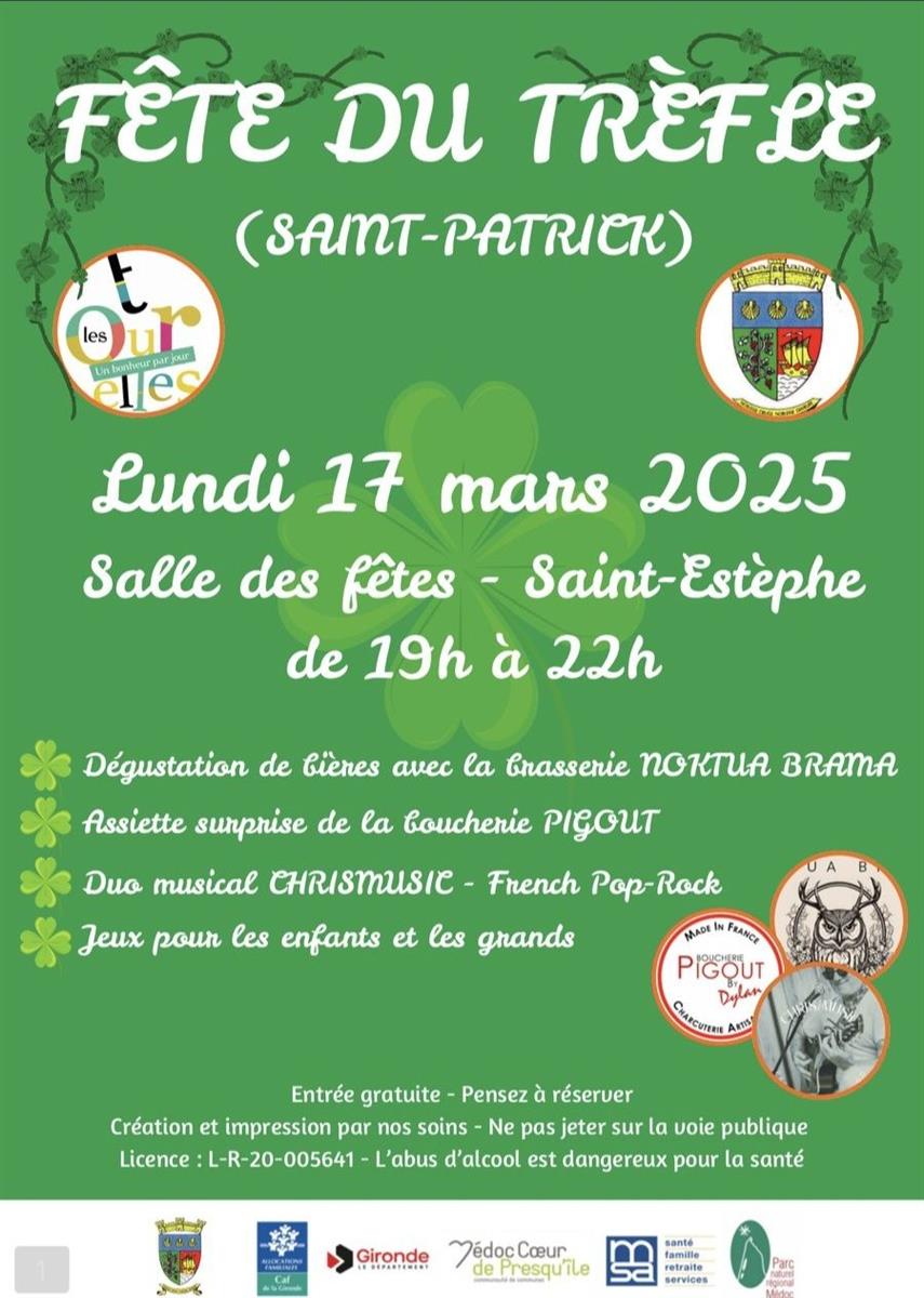 Fête du Trèfle et de la Saint-Patrick