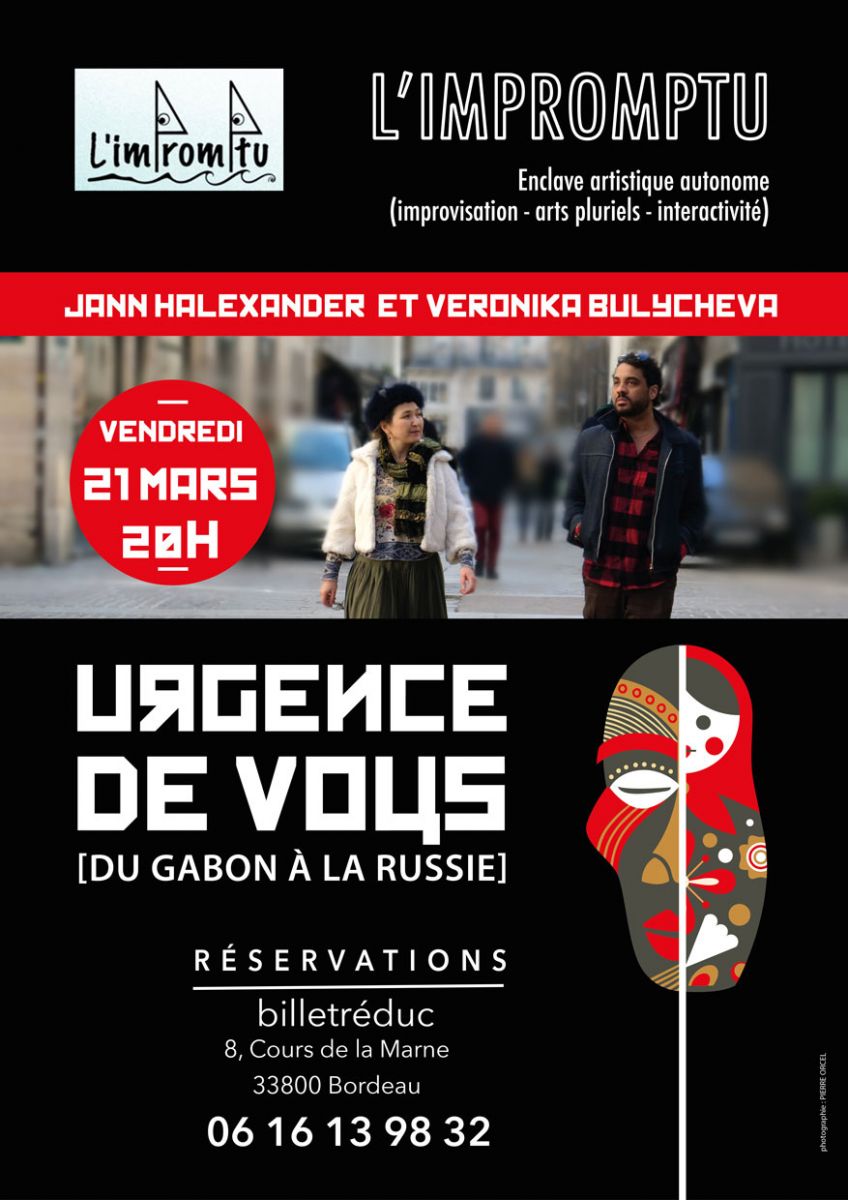 Spectacle musical 'Urgence de Vous, du Gabon à ...