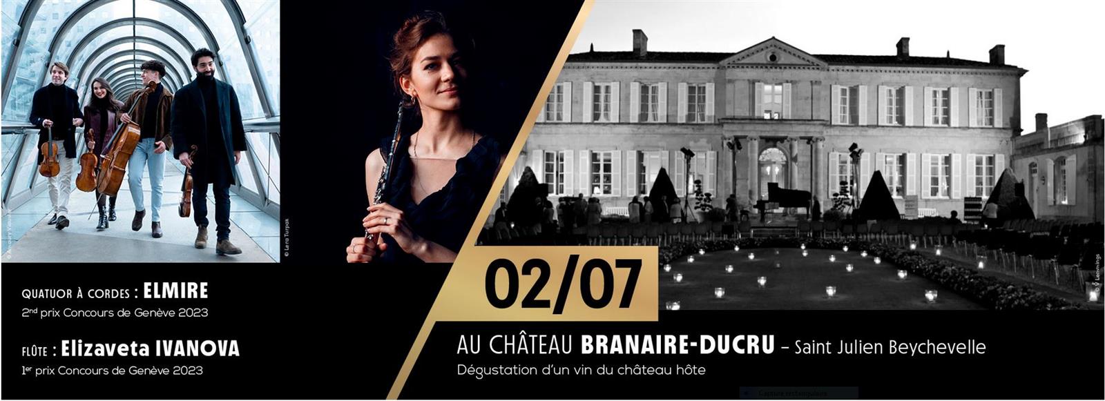 Les Estivales de Musique en Médoc au Château B ...