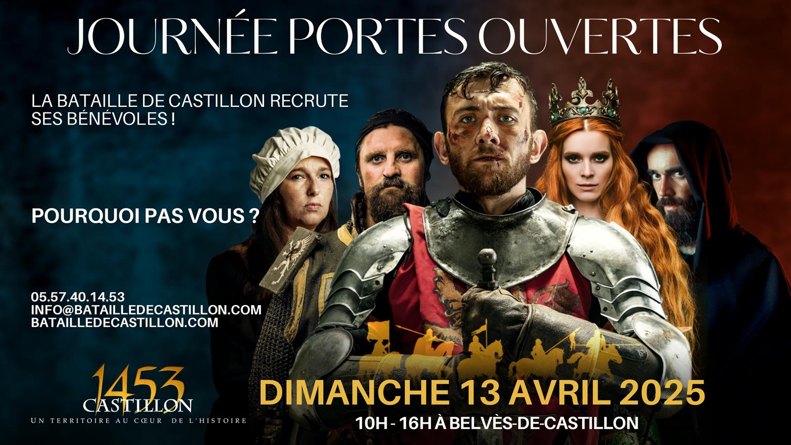 Journée Portes Ouvertes - La Bataille de Castillon