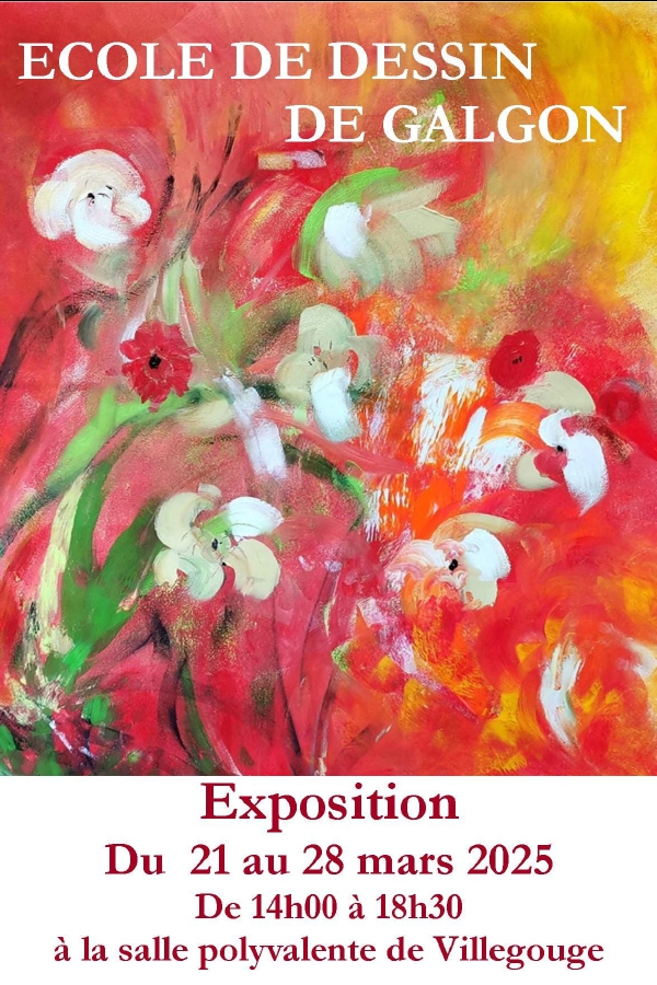 Exposition Ecole de Dessin de Galgon