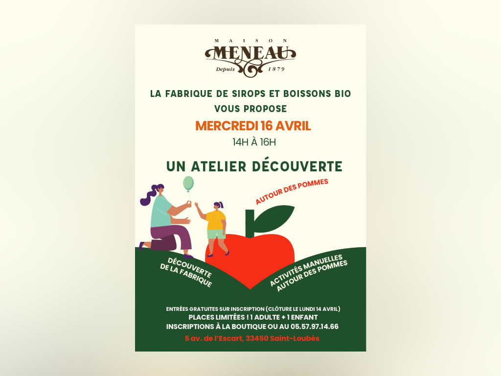 Atelier découverte autour des pommes