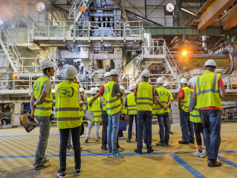 Visite de l'usine Smurfi Westrock