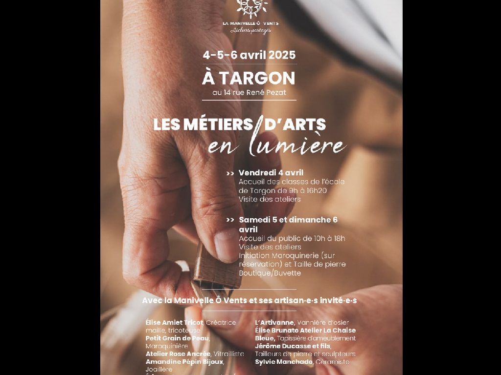 Les métiers d'arts en lumière