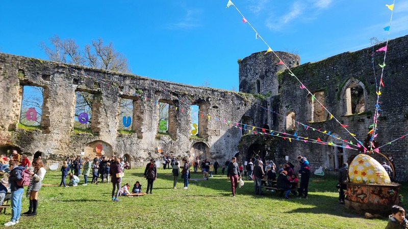 Pâques au château de Villandraut