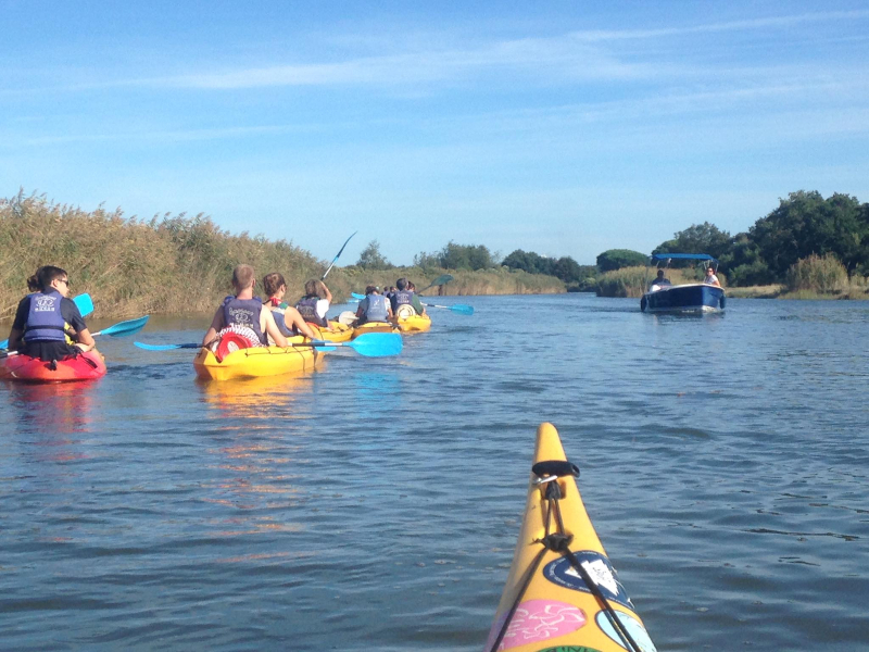 Sortie "La Traversée" en canoë avec Amazone