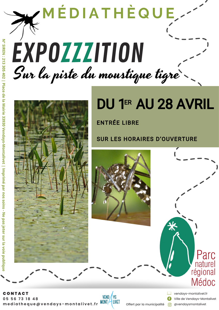 Expo « EXPOZZZITION » sur la piste du moustiqu ...