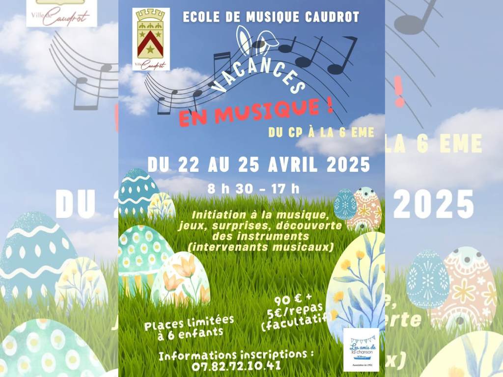 Les vacances en musique