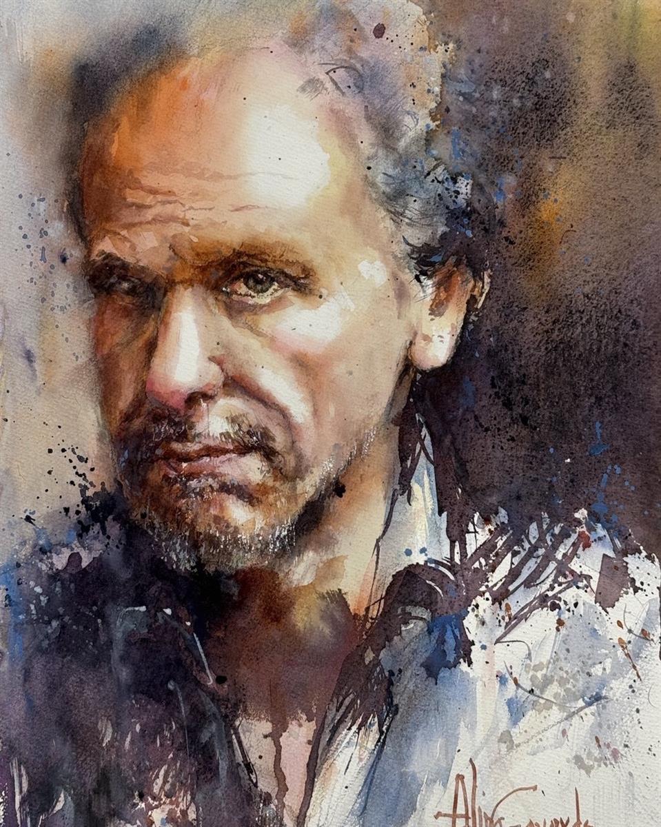 Exposition d'aquarelles à la poudrière