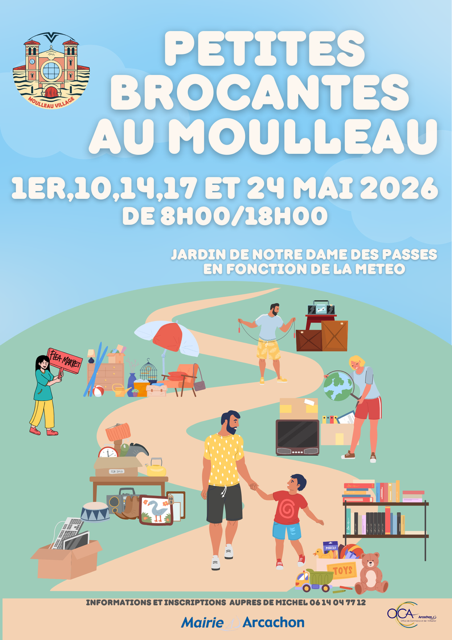Petite brocante du Moulleau