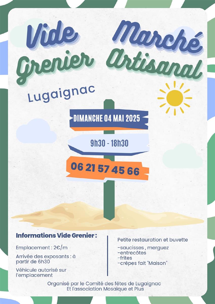Fête de Lugaignac | Marché gourmand et concert