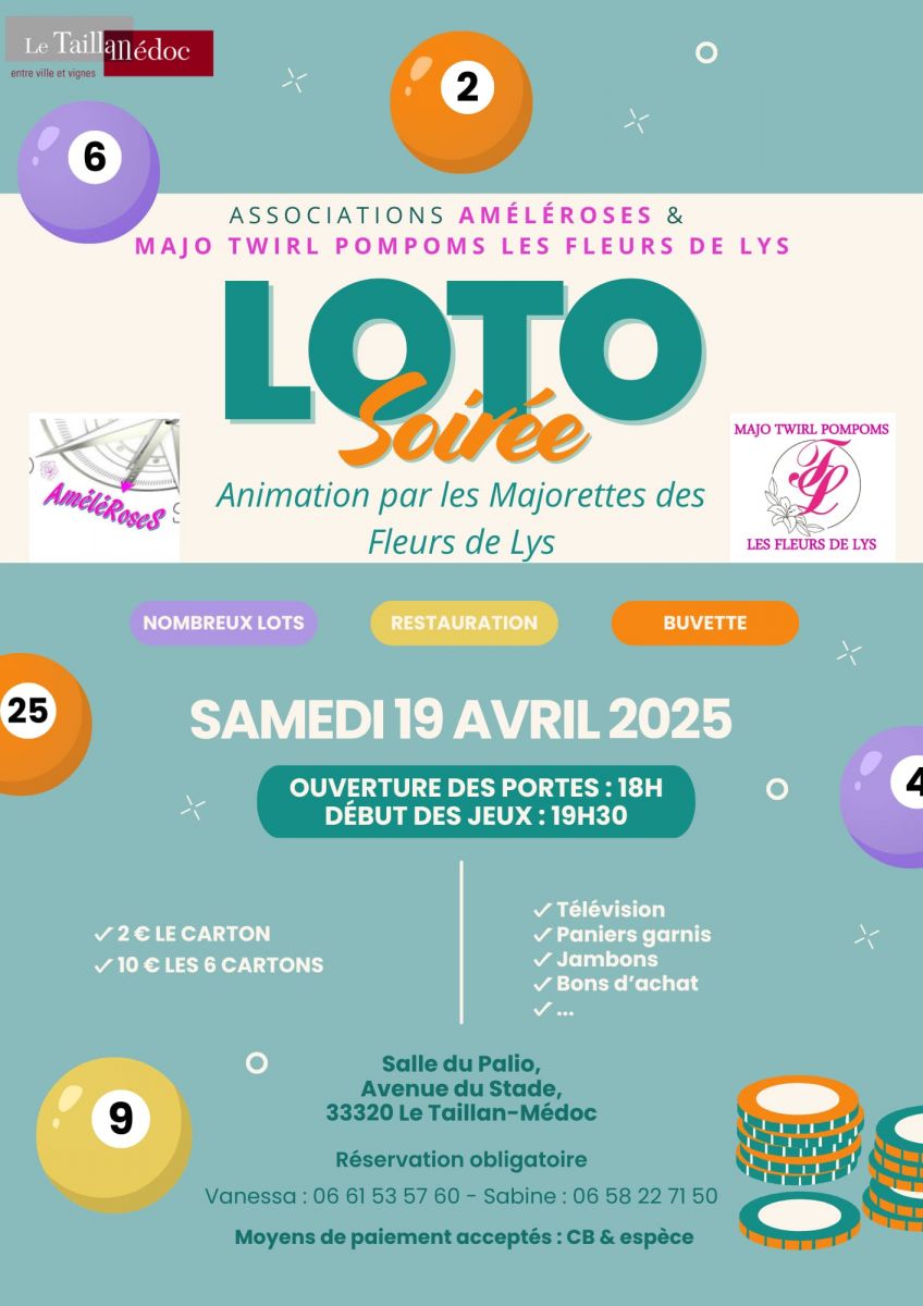 Super loto d'Améléroses animé par les Majo-Twi ...