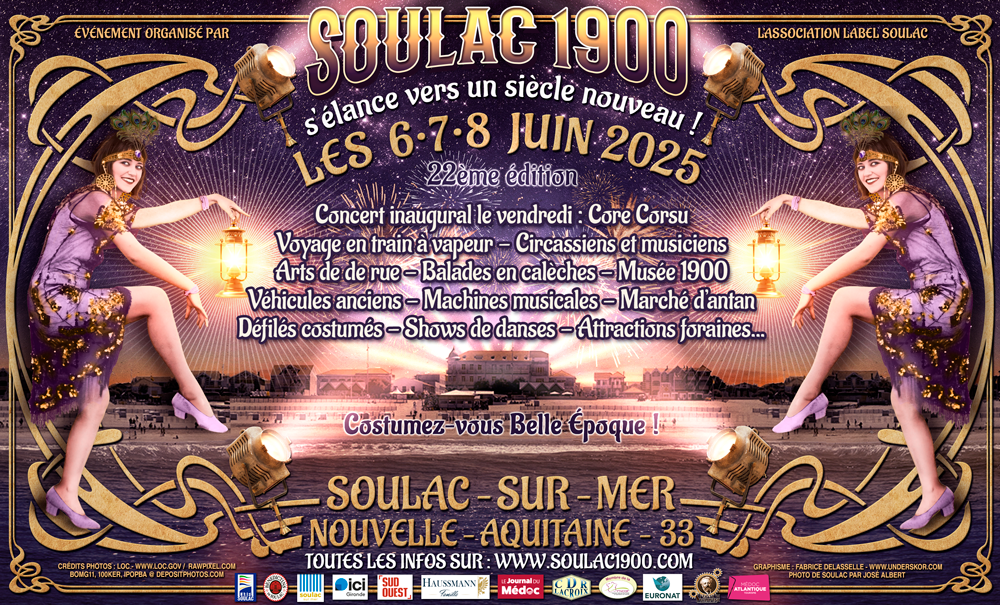 Soulac 1900 s'élance vers un siècle Nouveau !  ...