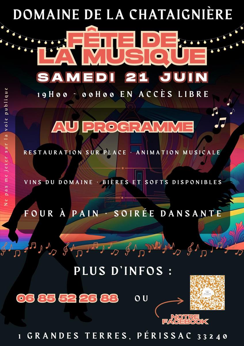 Fête de la musique au Domaine de la Chataignière