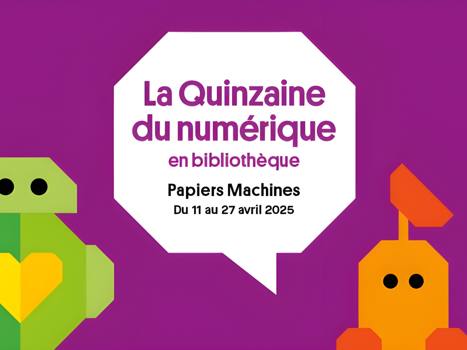 La quinzaine du numérique en bibliothèque 2025