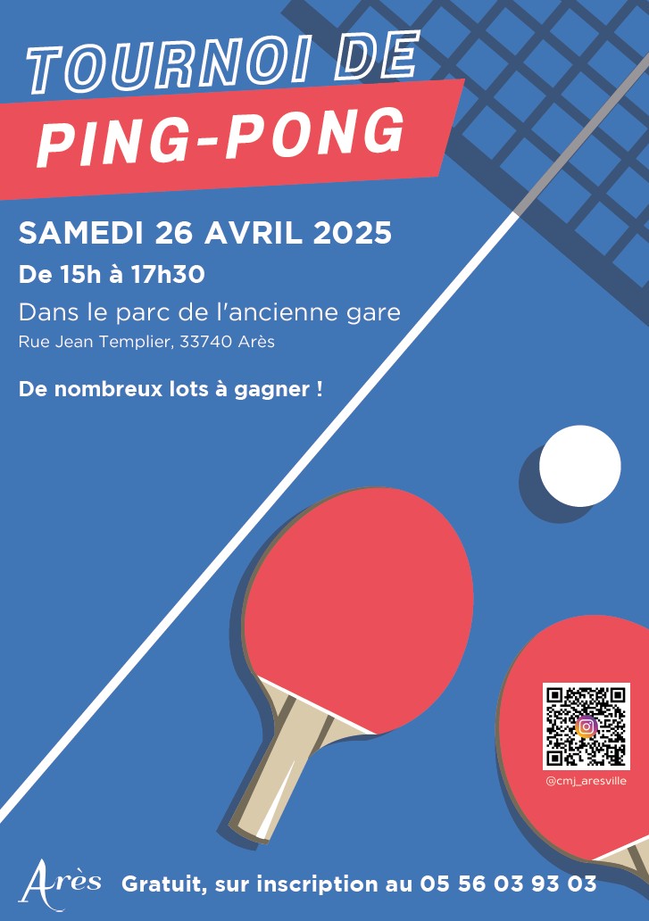 Tournoi de ping-pong