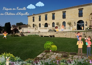 Chasse aux oeufs et aux énigmes Château d'Aiguilhe