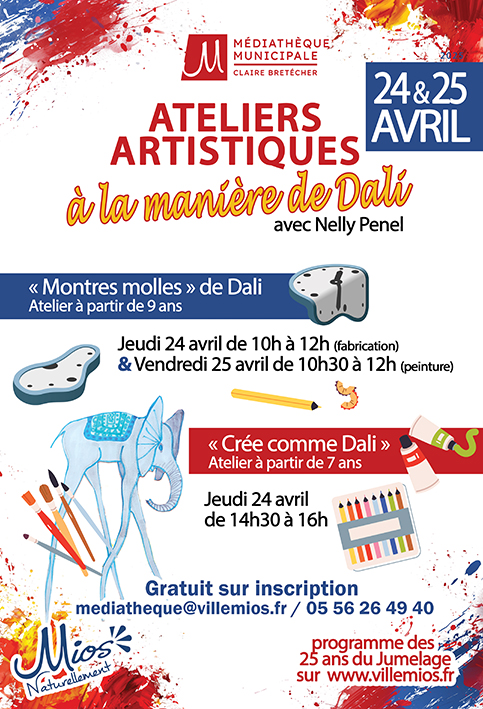 Ateliers à la manière de Dali